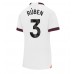 Manchester City Ruben Dias #3 Replika Borta matchkläder Dam 2023-24 Korta ärmar